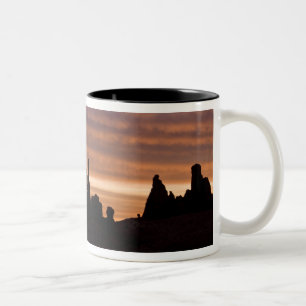 USA, Utah, Monument Valley nationalpark. 2 Två-Tonad Mugg