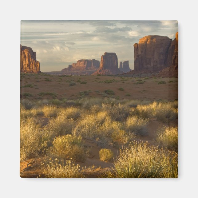 USA, Utah, Monument Valley nationalpark. Magnet (Framsidan)