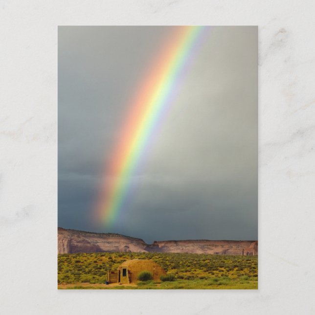 USA, Utah, Monument Valley Navajo Tribal Park. 2 Vykort (Framsida)