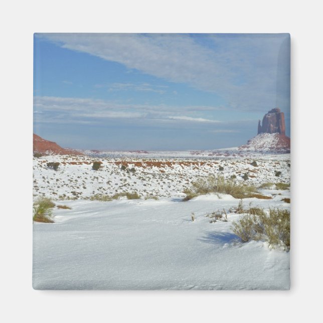 USA, Utah, Monument Valley. Sagepenselprogram Magnet (Framsidan)