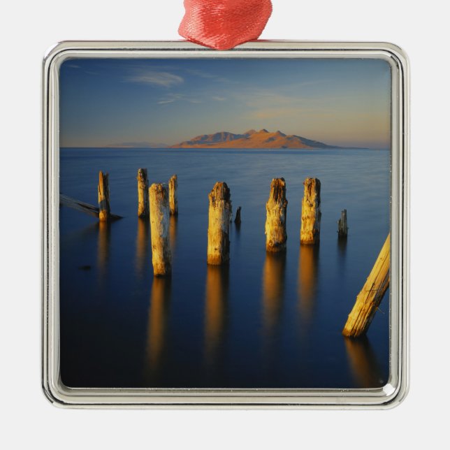 USA, Utah, Underbarare Basin, Saltair, Underbarare Julgransprydnad Metall (Framsidan)