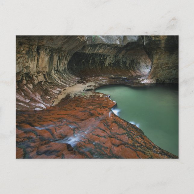 USA, Utah, Zion National Park. Vacker vy från 3 Vykort (Framsida)