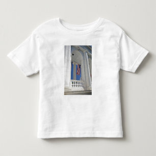 USA, VA, Arlington. Amerikanska flaggor är hissade Tee Shirt