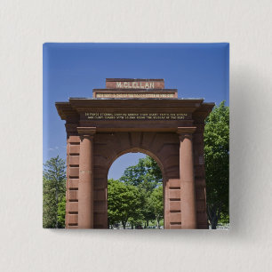 USA, VA, Arlington. McClellan Gate vid Arlington Knapp
