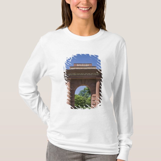 USA, VA, Arlington. McClellan Gate vid Arlington Tee (Framsida)