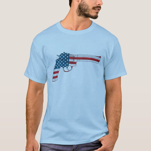 USA vapen T-shirt (Framsida)