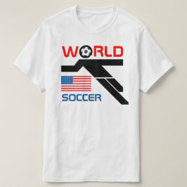 USA Världssoccer T-Shirt