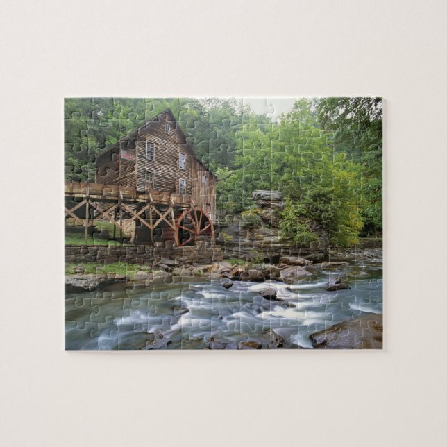 USA, Väster Virginia, Babcock SP. Rustiska glade Pussel (Horisontell)