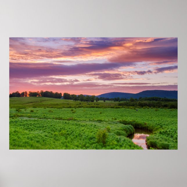 USA, Väster Virginia, Davis. Liggande Poster (Framsidan)