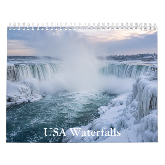 USA Vattenfallskalender  Kalender (Omslag)