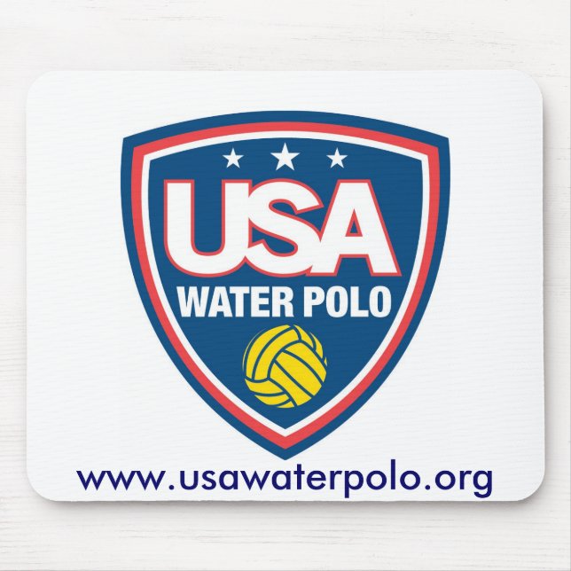 USA vattenPolo Mousepad Musmatta (Framsidan)