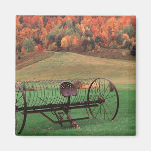 USA, Vermont, Gård. Magnet