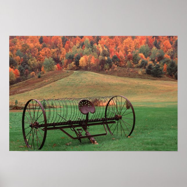 USA, Vermont, Gård. Poster (Framsidan)