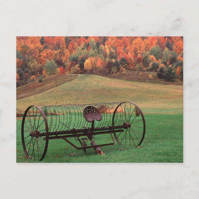 USA, Vermont, Gård. Vykort (Framsida)
