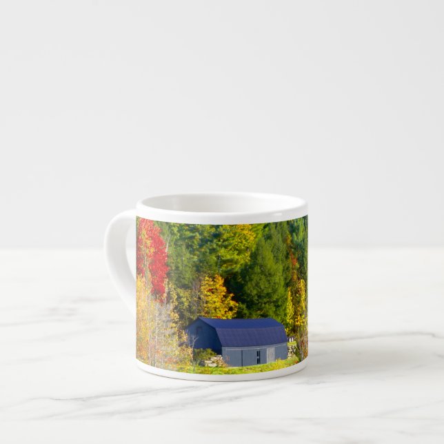 USA, Vermont. Höstfärger längs Highway 100. Espressomugg (Framsida vänster)