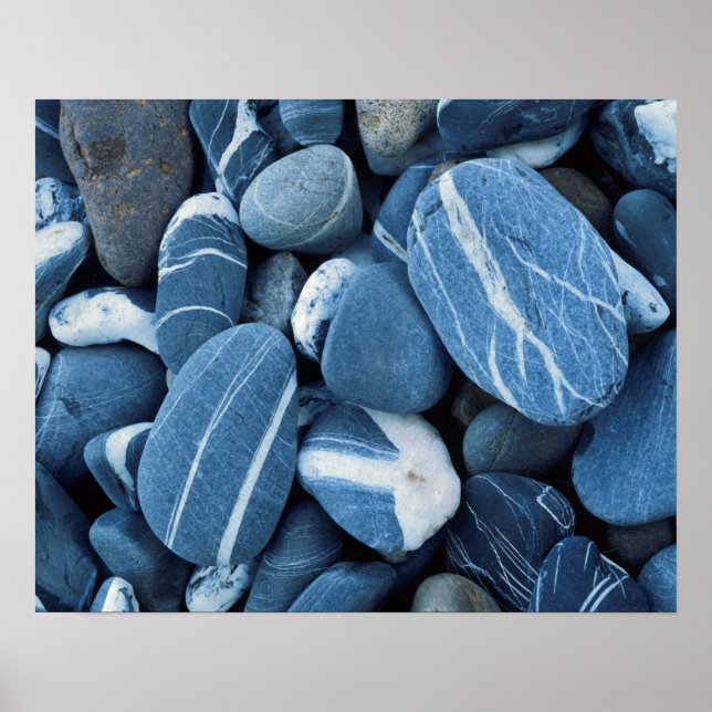 USA, Vermont, Sjö Chamblank, Stones Poster (Framsidan)