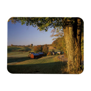 USA, Vermont, södra Woodstock, Jenne Farm vid Magnet
