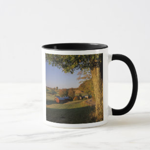 USA, Vermont, södra Woodstock, Jenne Farm vid Mugg