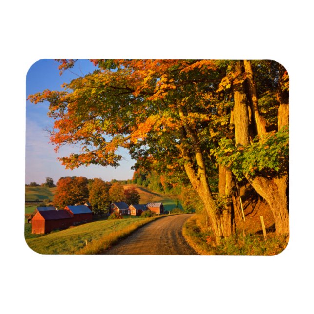USA, Vermont, South Woodstock Magnet (Horisontell)