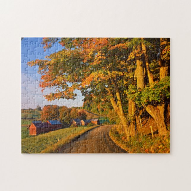 USA, Vermont, South Woodstock Pussel (Horisontell)