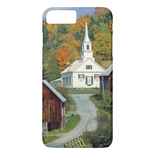 USA, Vermont, Waits River. Höstfärger tillför Case-Mate iPhone Skal (Baksida)