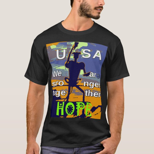 USA Vi kan göra bättre tillsammans T-shirt (Framsida)