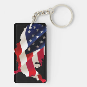 USA vinkar flagga