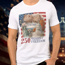 USA Vintage America's Semiquincentennial 250 Years T Shirt