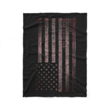 USA Vintage Black Rosa Grunge American Flagga