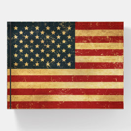 USA Vintage Grunge Flagga