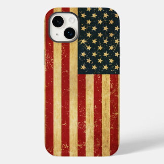 USA Vintage Grunge Flagga