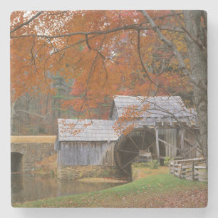 USA, Virginia, Blue Ridge Parkway, Höst Stenunderlägg