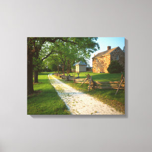 USA, Virginia, Fairfax County, Sully Plantation Canvastryck