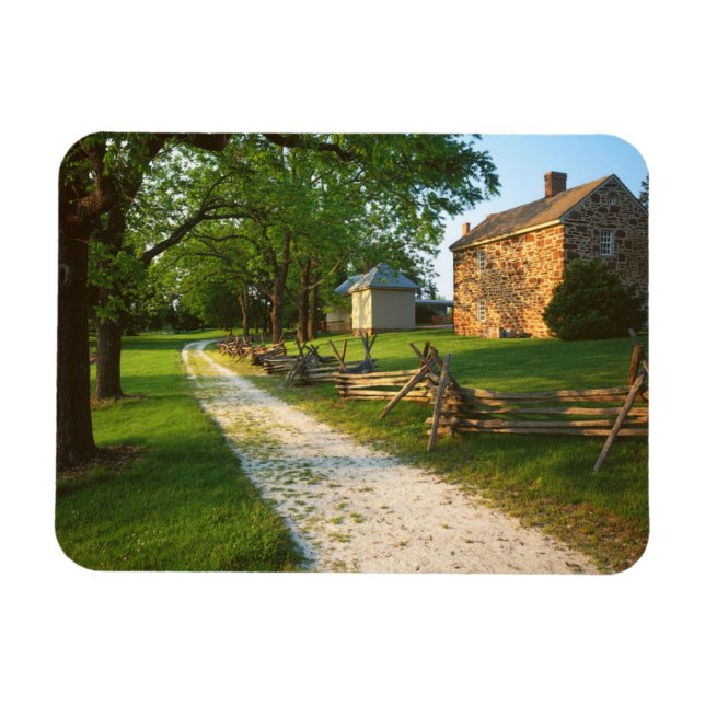 USA, Virginia, Fairfax County, Sully Plantation Magnet (Horisontell)