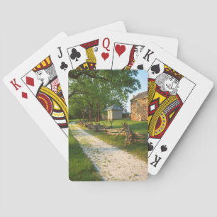 USA, Virginia, Fairfax County, Sully Plantation Spel Kort