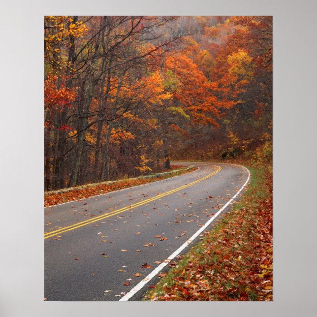 USA, Virginia, Shenandoah National Park, Skyline Poster (Framsidan)