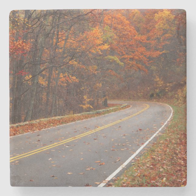 USA, Virginia, Shenandoah National Park, Skyline Underlägg Sten (Framsidan)