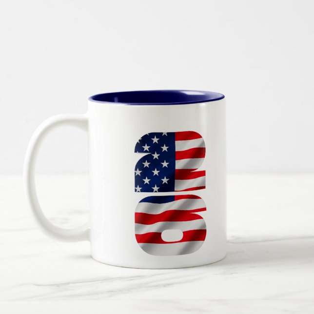 USA VM 2026 Två-Tonad MUGG (Vänster)