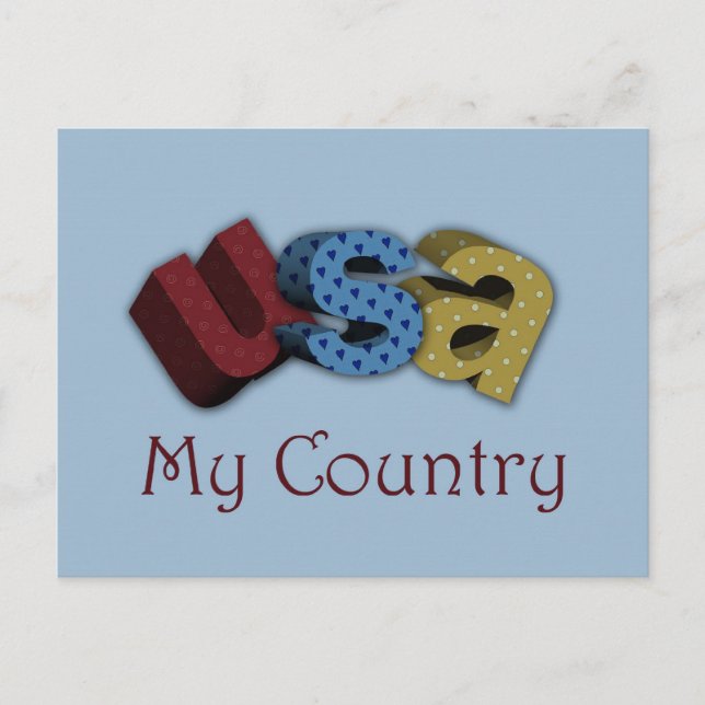 USA VYKORT (Framsida)
