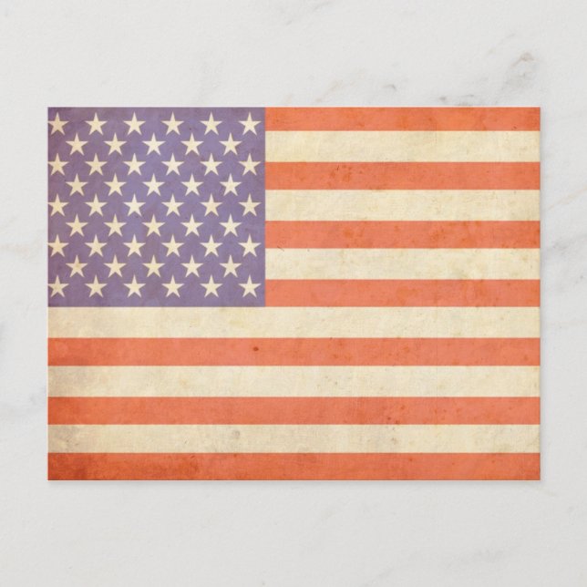 USA-vykort för Flagga Vykort (Framsida)
