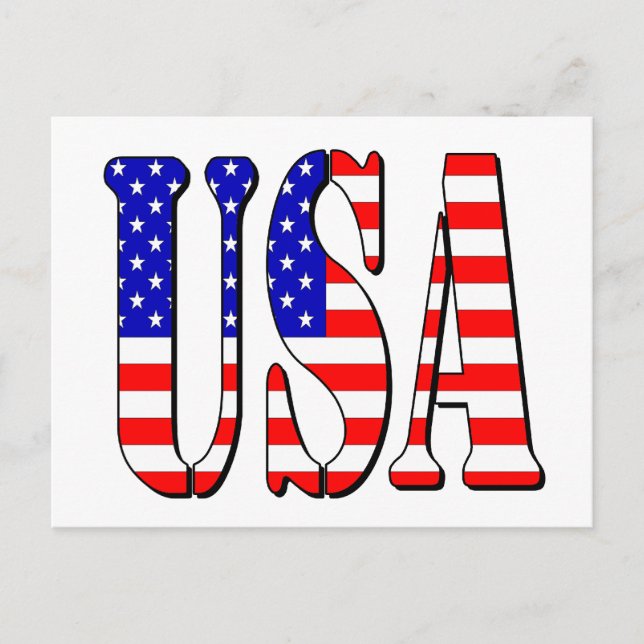 USA-vykort Vykort (Framsida)