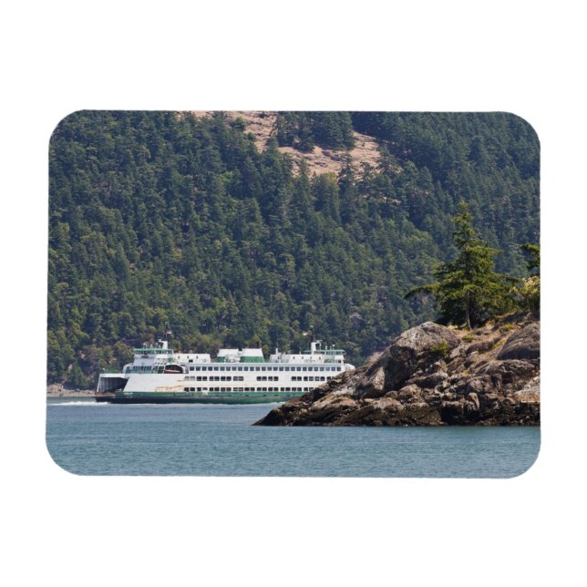 USA, WA. Washington State Ferries Magnet (Horisontell)