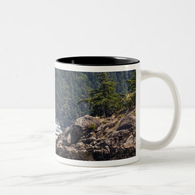 USA, WA. Washington State Ferries Två-Tonad Mugg (Höger)