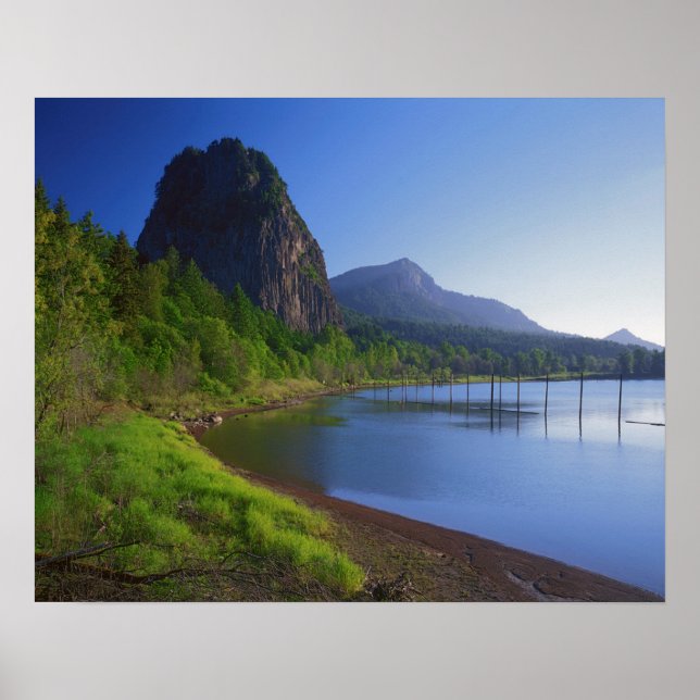 USA, Washington, Beacon Rock State Park, Beacon Poster (Framsidan)