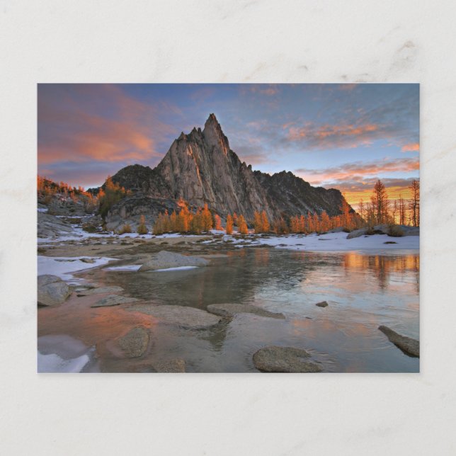USA, Washington, Cascade Mountains. Prusik Vykort (Framsida)
