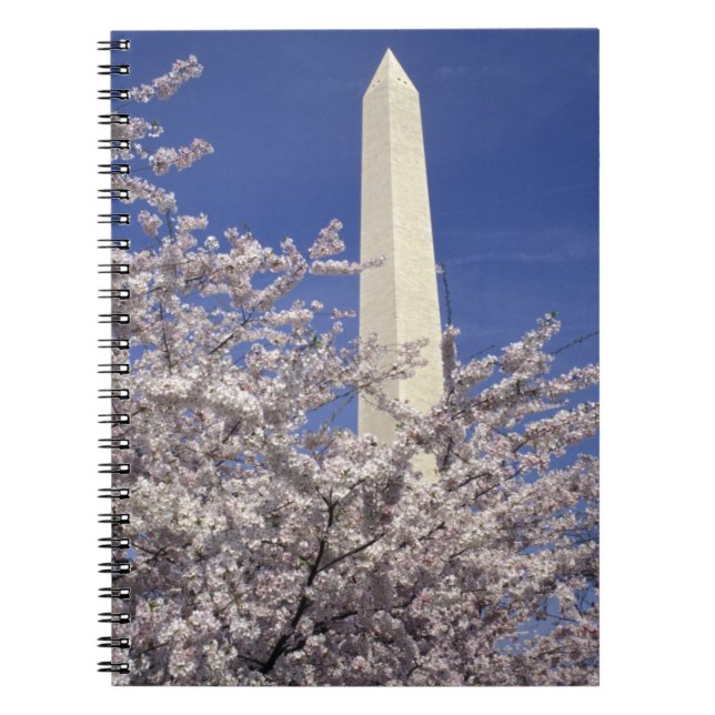 USA, Washington DC. Cherry Blossom Festival och Anteckningsbok (Framsidan)