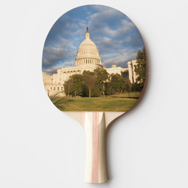 USA Washington DC, huvudstadbyggnad Pingisracket (Framsidan)