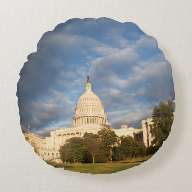 USA Washington DC, huvudstadbyggnad Rund Kudde (Framsidan)