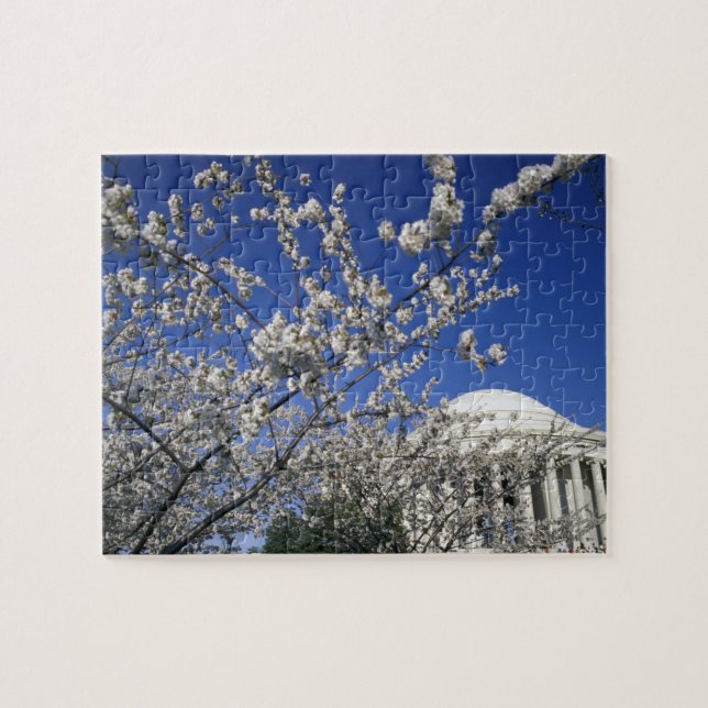 USA, Washington DC. Körsbärsblomfestivalen och 2 Pussel (Horisontell)