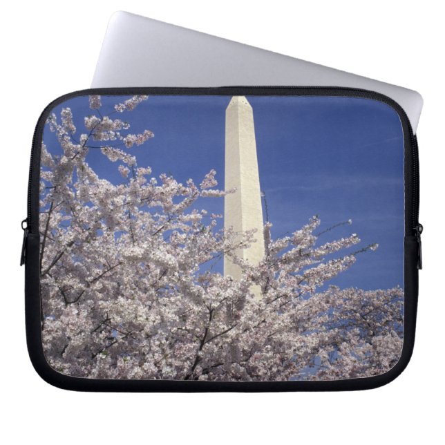 USA Washington DC. Körsbärsröd blommarfestival och Laptop Sleeve (Framsidan)